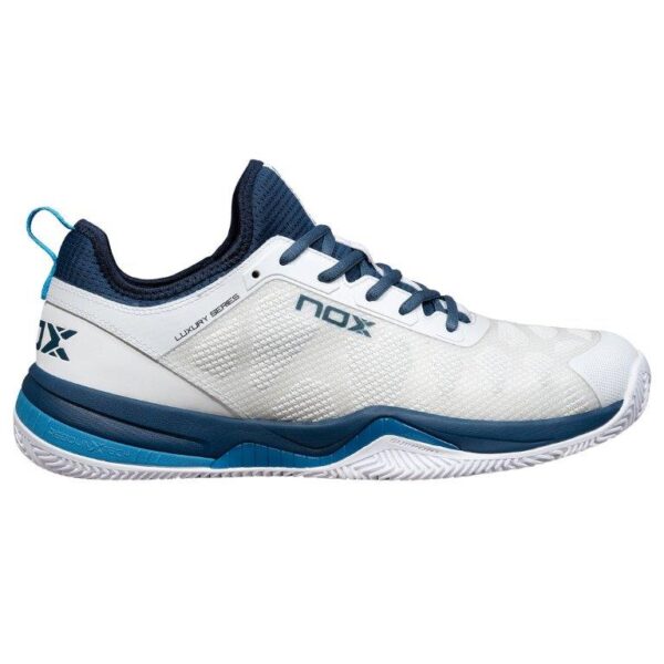 NERBO White/Swedish Blue Padel Shoes