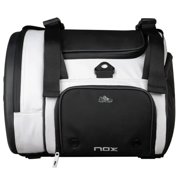 ⁦LUXURY MASTER SERIES BLACK/WHITE PADEL RACK BAG⁩ – תמונה ⁦8⁩