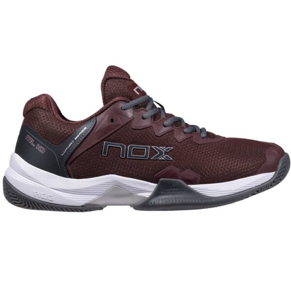 ML10 HEXA rum raisin/charcoal Padel Shoes