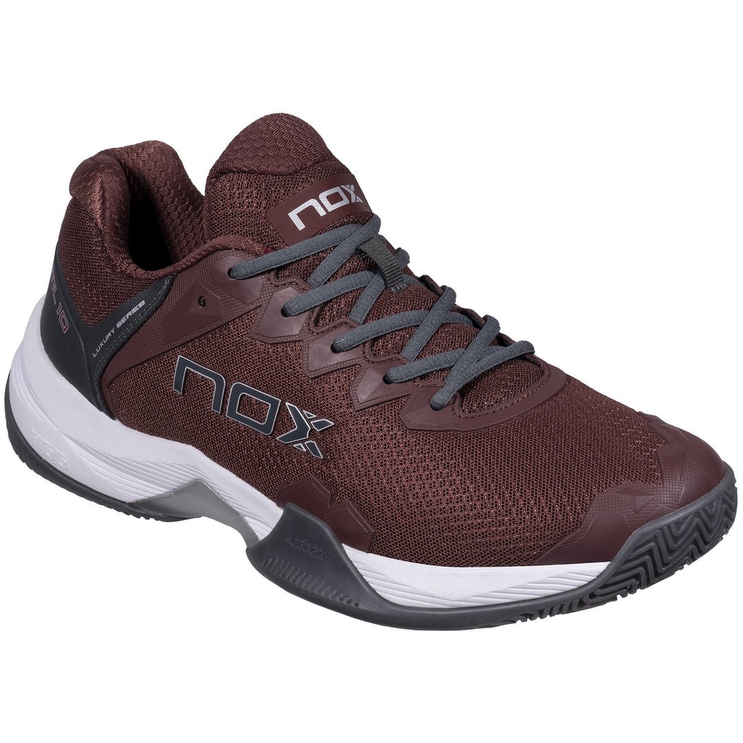 Nox Padel Shoes ML10 HEXA Rum Rasin/Charcoal – תמונה 7