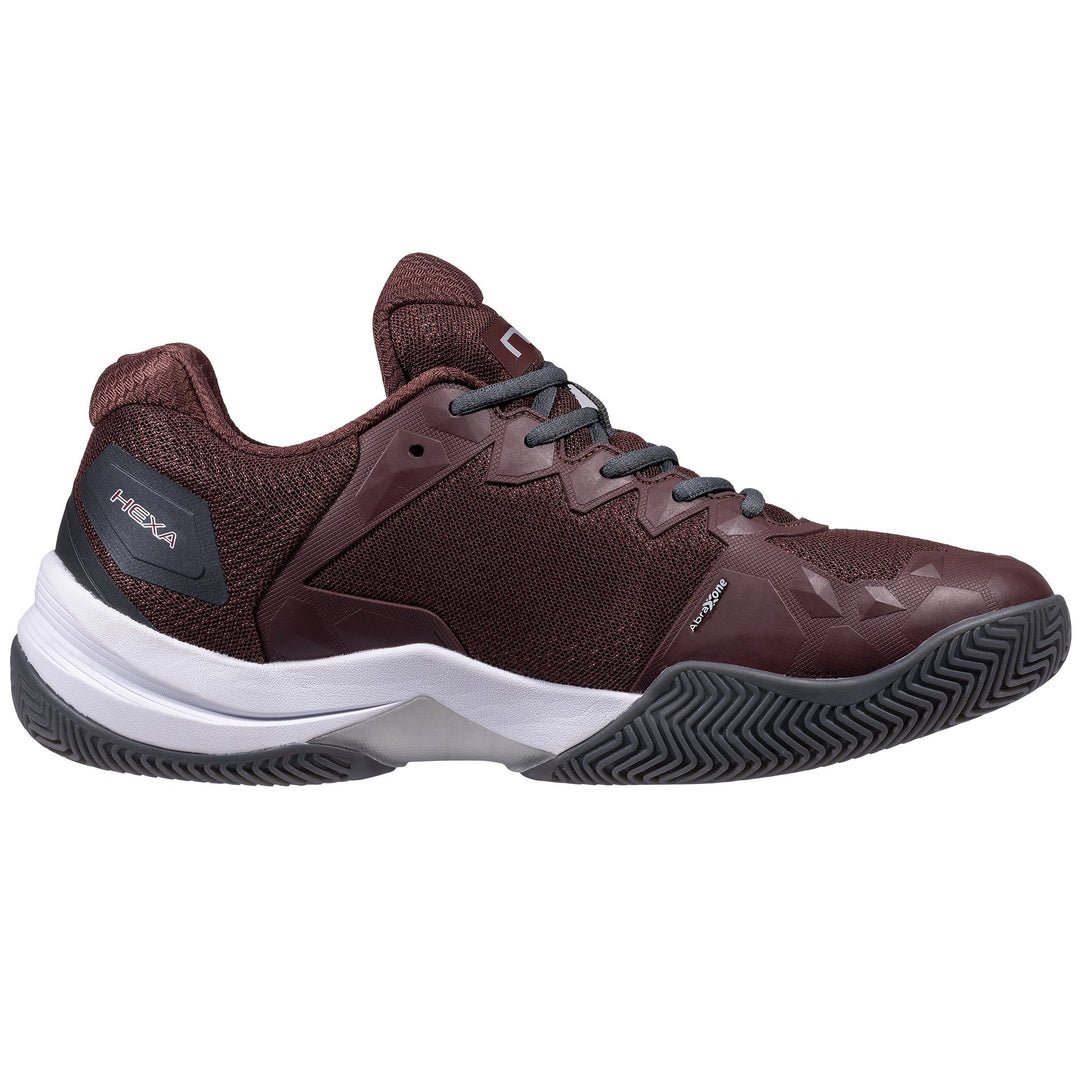 Nox Padel Shoes ML10 HEXA Rum Rasin/Charcoal – תמונה 3