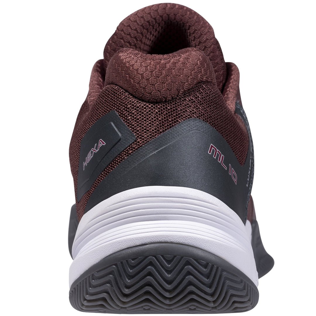 Nox Padel Shoes ML10 HEXA Rum Rasin/Charcoal – תמונה 5