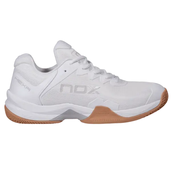 ML10 HEXA White/Caramel Sole Padel Shoes