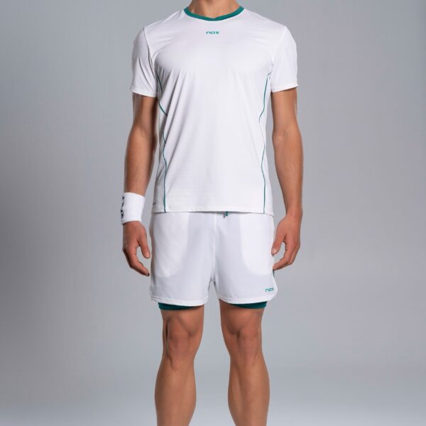 T-Shirt Pro White/Ivy Green