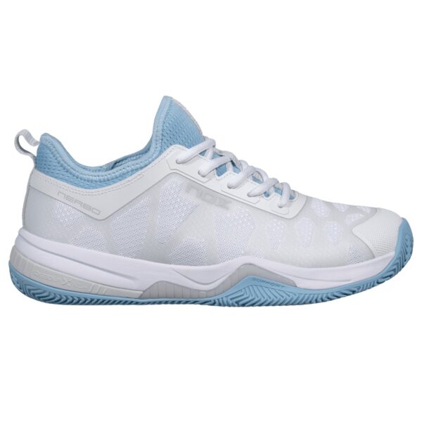 NERBO White/Dusk Blue Padel Shoes