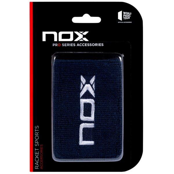 NOX Sport Wristbands blue/white