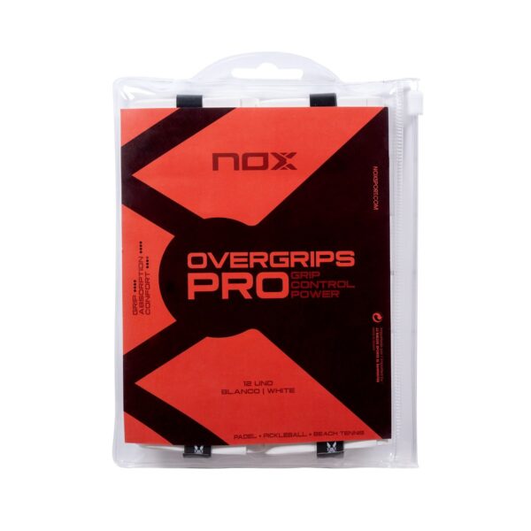 Padel Pro Overgrips White (x12)