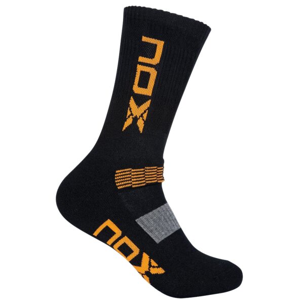 NOX Crew Padel Socks black/orange