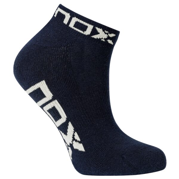 NOX Ankle Padel Socks navy blue/white