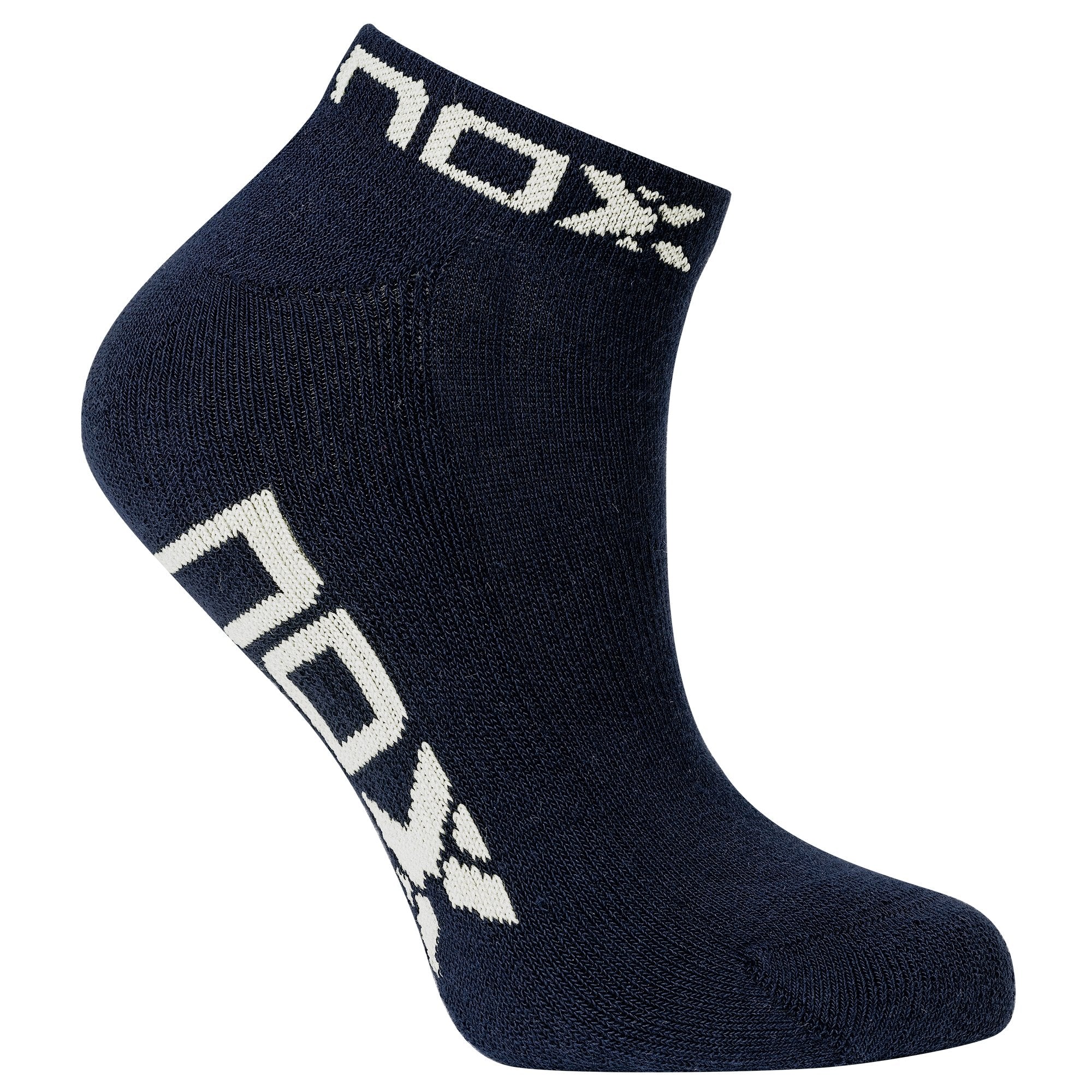 NOX Ankle Padel Socks navy blue/white